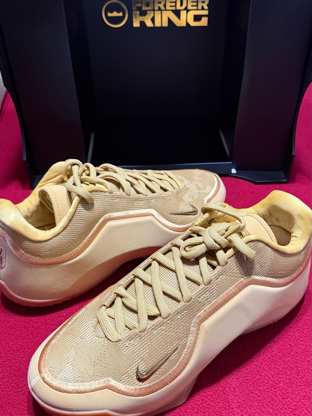 Nike LeBron XXIII Honor Society Wheat Gold Size 11.5 Mens / 13 Womens